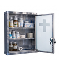 Numed First Aid Box Steel with Glass XL NM 56