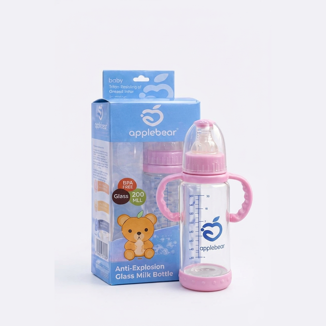 Applebear Milk Bottle 200ml