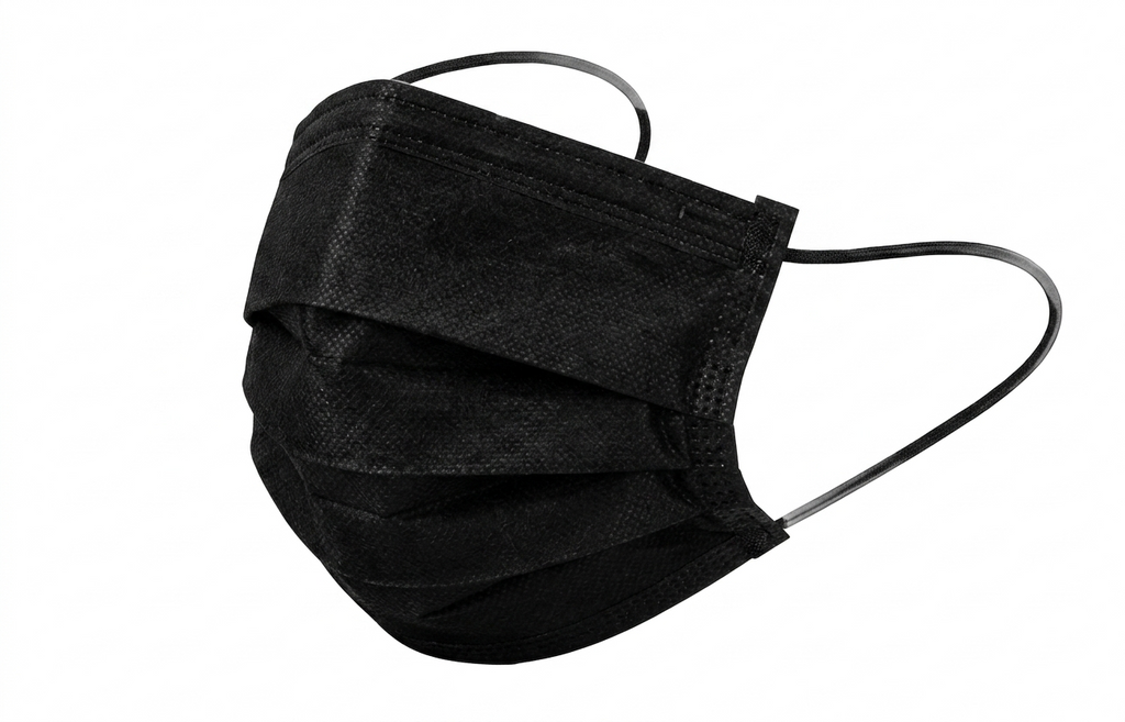 Numed Black Face Mask with White Inner NM-12B