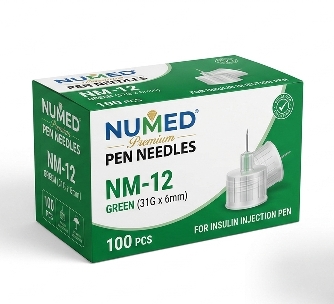 Numed Premium Pen Needles 31G x 6mm