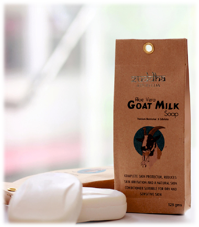 Zuddha Ayurveda Premium Handmade Goat Milk Soap 125g